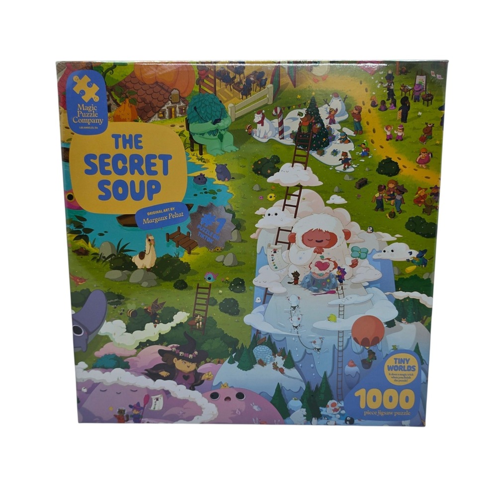 Magic Puzzle Company The Secret Soup 1000 Piece Jigsaw Puzzle Series 3 Sealed
